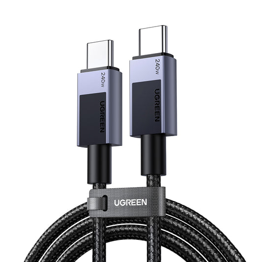 Καλώδιο Δεδομένων και Φόρτισης USB-C - USB-C UGREEN L513, 240W, 2m, Μαύρο