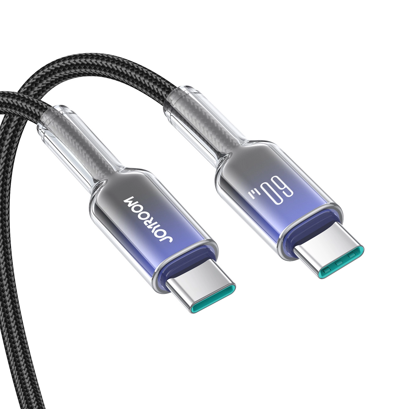 Καλώδιο Δεδομένων και Φόρτισης USB-C - USB-C Joyroom S-A42, 60W, 1.2m, Μαύρο