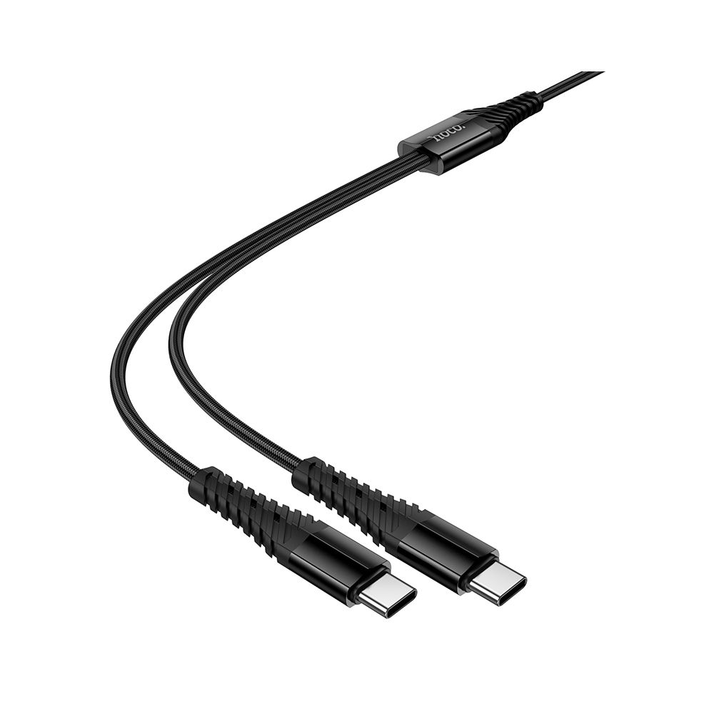 Καλώδιο Φόρτισης USB-C - 2 x USB-C HOCO X123, 10W, 1m, Μαύρο