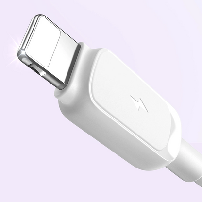 Καλώδιο Δεδομένων και Φόρτισης USB-A - Lightning Joyroom S-A14, 18W, 1.2m, Λευκό