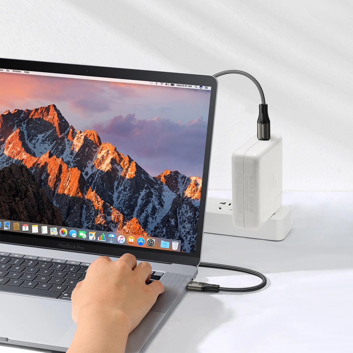 Καλώδιο Δεδομένων και Φόρτισης USB-C - USB-C Joyroom S-A25 Light-Speed, 100W, 1.2m, Μαύρο