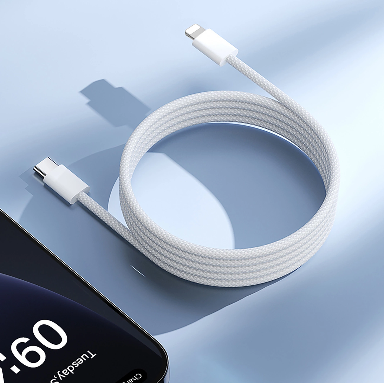 Καλώδιο Δεδομένων και Φόρτισης USB-C - Lightning Joyroom S-A45, 30W, 1m, Λευκό