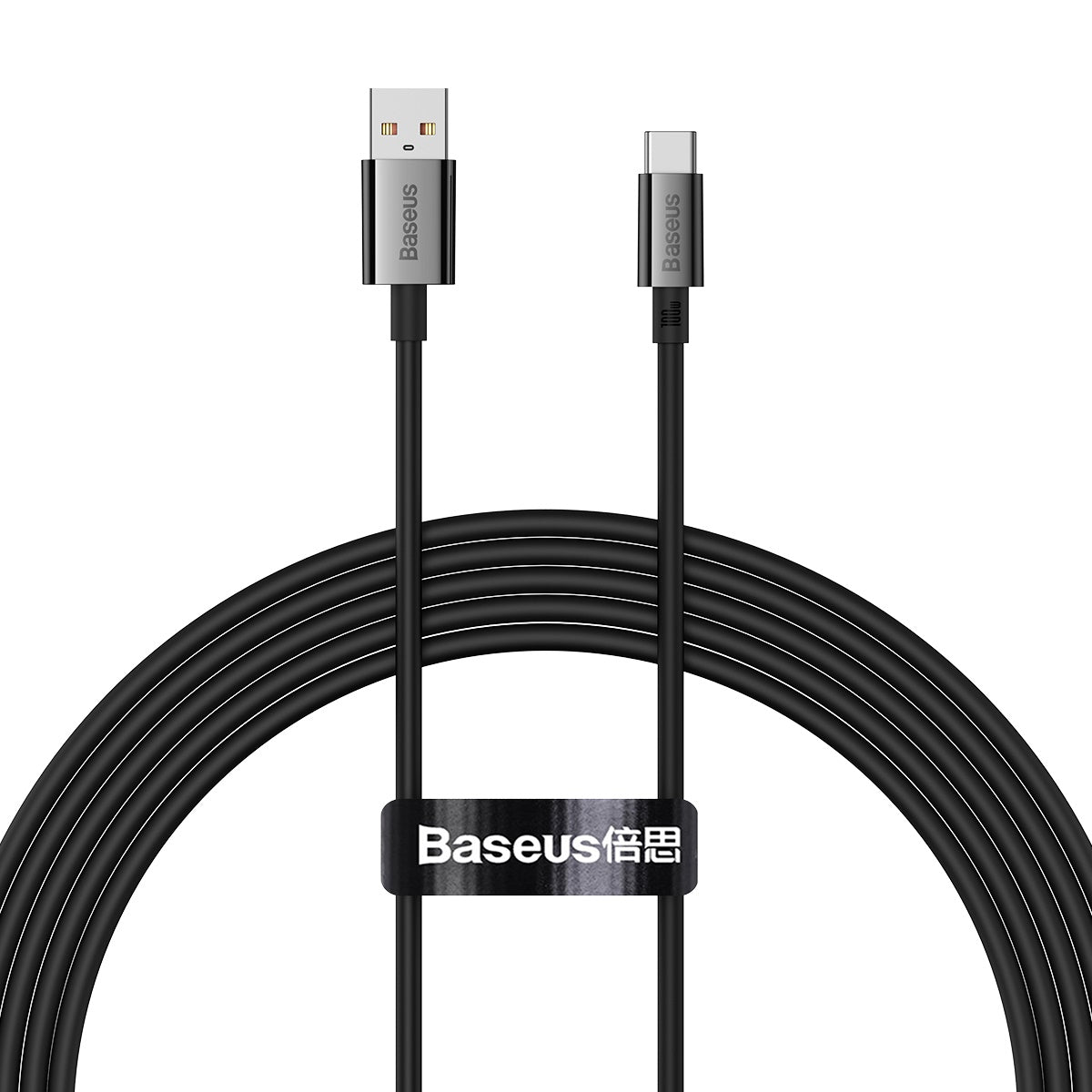 Καλώδιο δεδομένων και φόρτισης USB-A - USB-C Baseus Superior Series, 100W, 2m, μαύρο P10320102114-02 