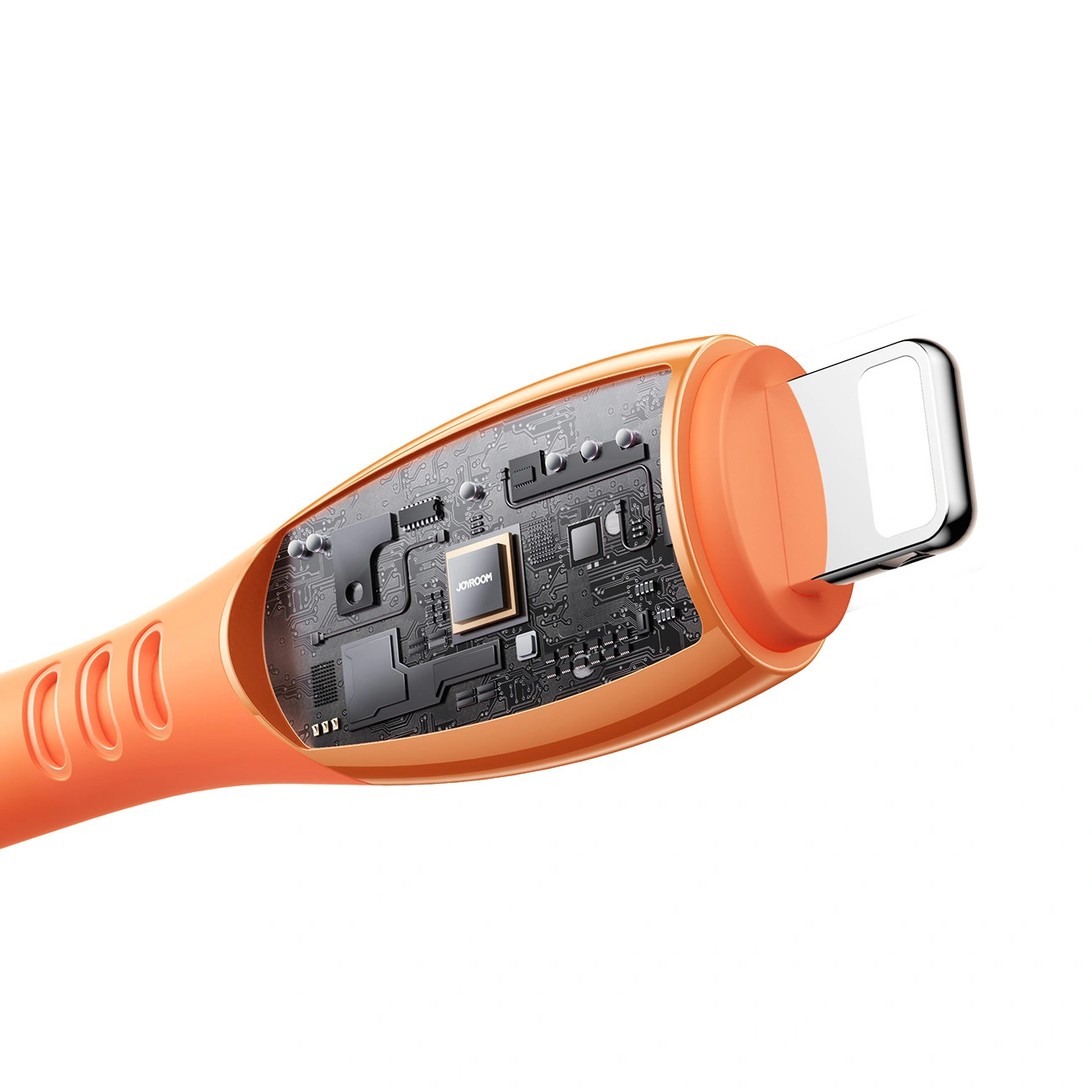Καλώδιο Δεδομένων και Φόρτισης USB-C - Lightning Joyroom S-A59 Vibrant, 30W, 1.2m, Πορτοκαλί