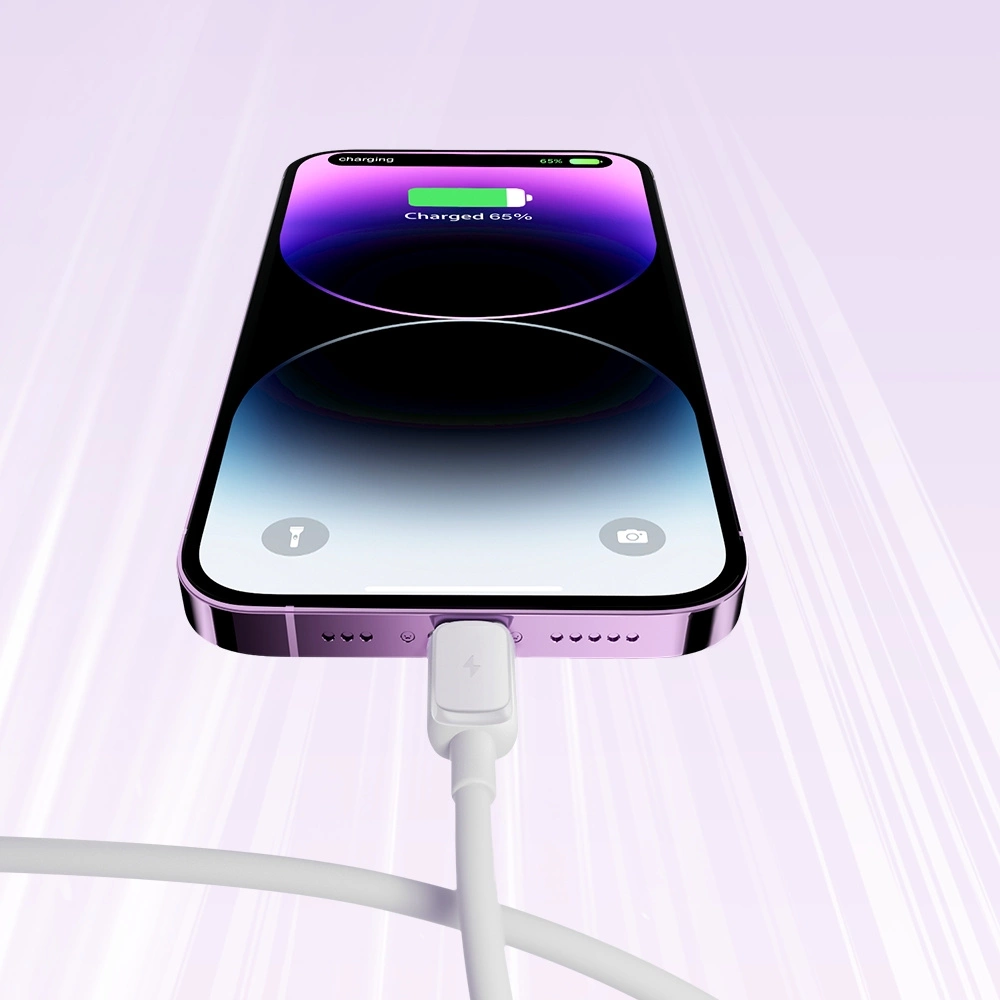 Καλώδιο Δεδομένων και Φόρτισης USB-A - Lightning Joyroom S-A14, 18W, 1.2m, Λευκό