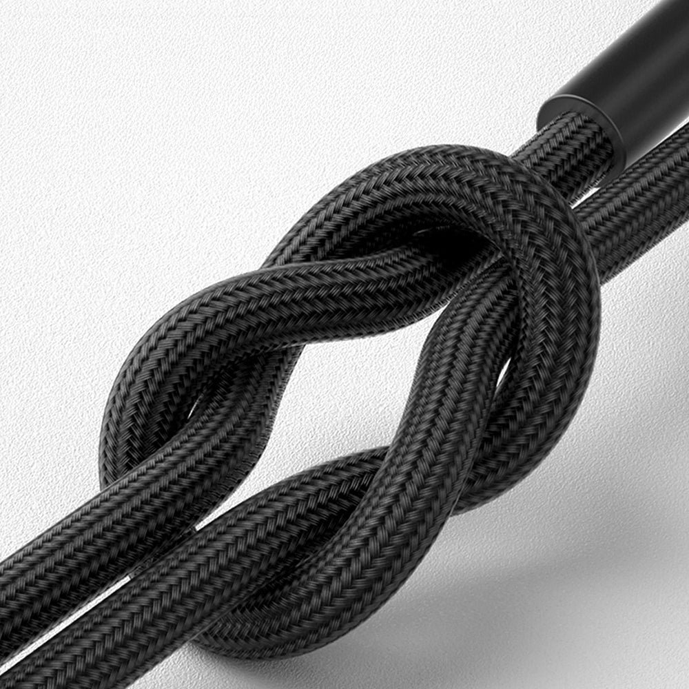 Καλώδιο Δεδομένων και Φόρτισης USB-A - Lightning 3MK Hyper N, 12W, 1m, Μαύρο