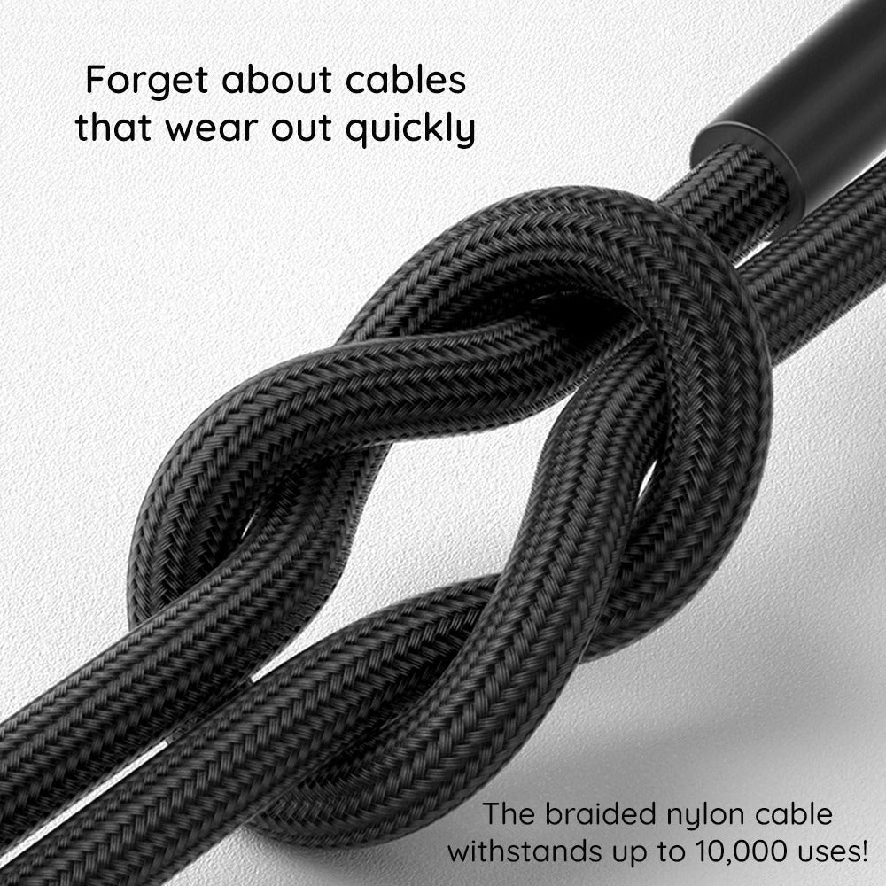 USB-A to Lightning Data and Charging Cable ColorWay CW-CBUL004, 18W, 1m, Red