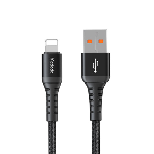 Καλώδιο Δεδομένων και Φόρτισης USB-A - Lightning McDodo CA-2261, 18W, 1m, Μαύρο