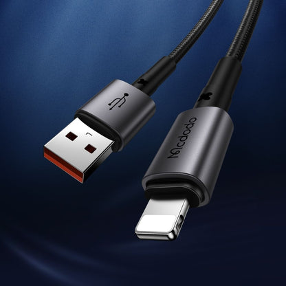 Καλώδιο Δεδομένων και Φόρτισης USB-A - Lightning McDodo CA-3580, 18W, 1.2m, Μαύρο