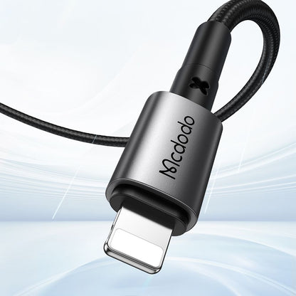 Καλώδιο Δεδομένων και Φόρτισης USB-A - Lightning McDodo CA-3580, 18W, 1.2m, Μαύρο