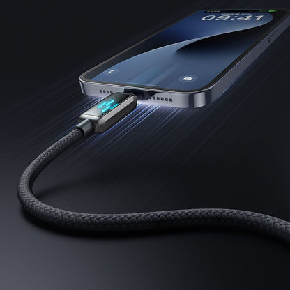 Καλώδιο Δεδομένων και Φόρτισης USB-A - Lightning McDodo CA-5250 Display, 18W, 1.2m, Μαύρο