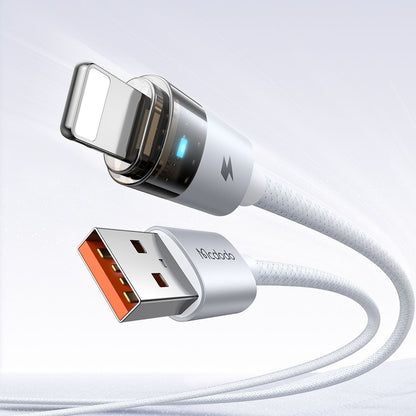 Καλώδιο Δεδομένων και Φόρτισης USB-A - Lightning McDodo CA-6912, 18W, 1.2m, Λευκό