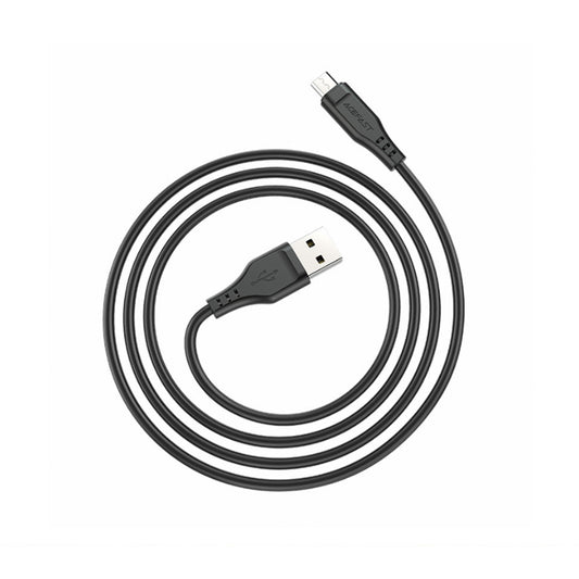 Καλώδιο Δεδομένων και Φόρτισης USB-A - microUSB Acefast C3-09, 18W, 1.2m, Μαύρο