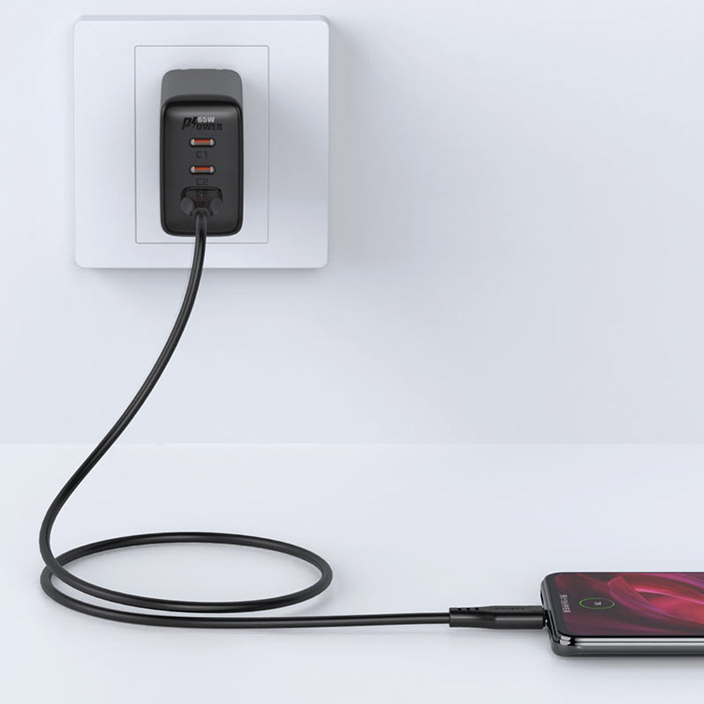 Καλώδιο Δεδομένων και Φόρτισης USB-A - microUSB Acefast C3-09, 18W, 1.2m, Μαύρο