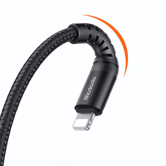 Καλώδιο Δεδομένων και Φόρτισης USB-A - microUSB McDodo CA-2281, 18W, 1m, Μαύρο