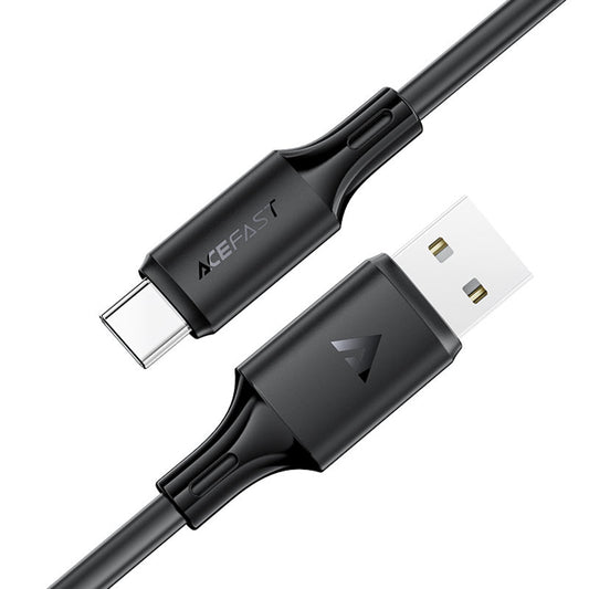 Καλώδιο Δεδομένων και Φόρτισης USB-A - USB-C Acefast C17-04, 18W, 1.2m, Μαύρο