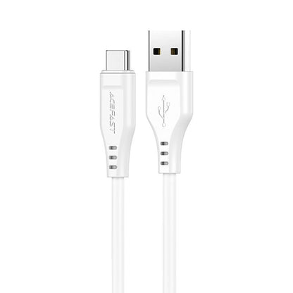 Καλώδιο Δεδομένων και Φόρτισης USB-A - USB-C Acefast C3-03, 60W, 1.2m, Λευκό