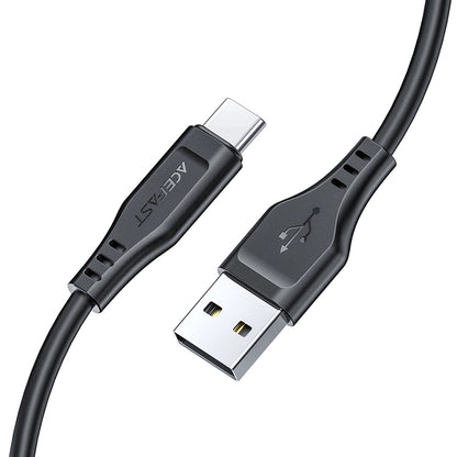 Καλώδιο Δεδομένων και Φόρτισης USB-A - USB-C Acefast C3-03, 60W, 1.2m, Μαύρο
