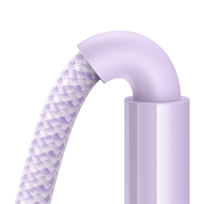 Καλώδιο Δεδομένων και Φόρτισης USB-A - USB-C Baseus Display 2, 100W, 1m, Μωβ P10382701511-00