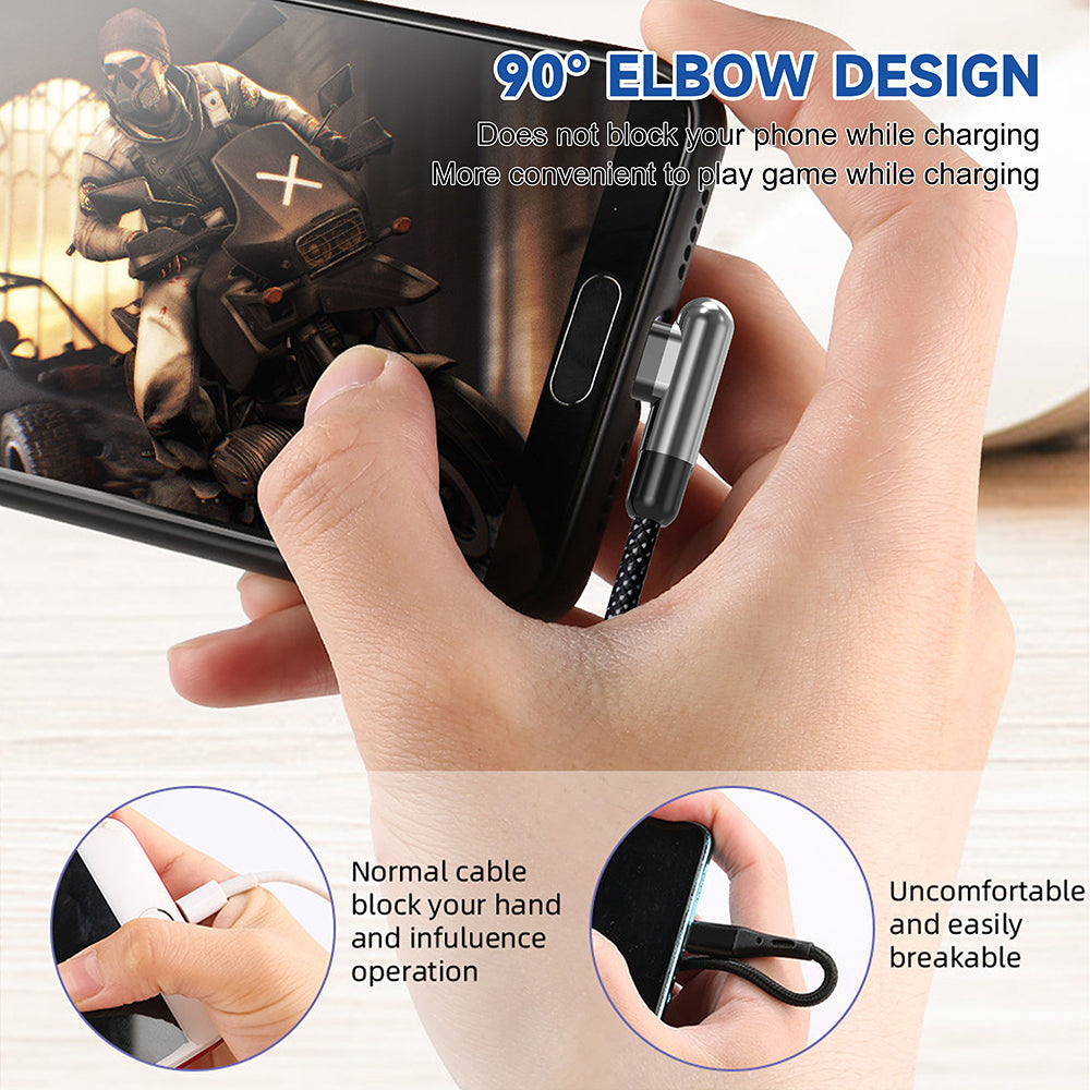 USB-A to USB-C Data and Charging Cable Lito LD13C, 18W, 1m, Black