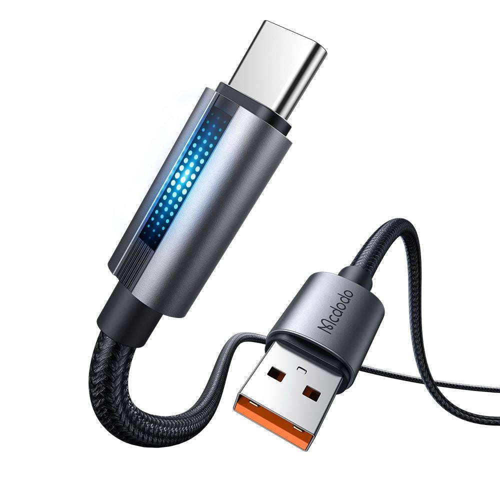 Καλώδιο Δεδομένων και Φόρτισης USB-A - USB-C McDodo CA-5180, 100W, 1.2m, Μαύρο