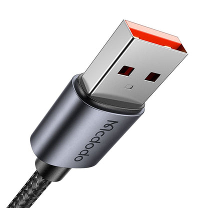 Καλώδιο Δεδομένων και Φόρτισης USB-A - USB-C McDodo CA-6520 Display, 100W, 1.2m, Μαύρο