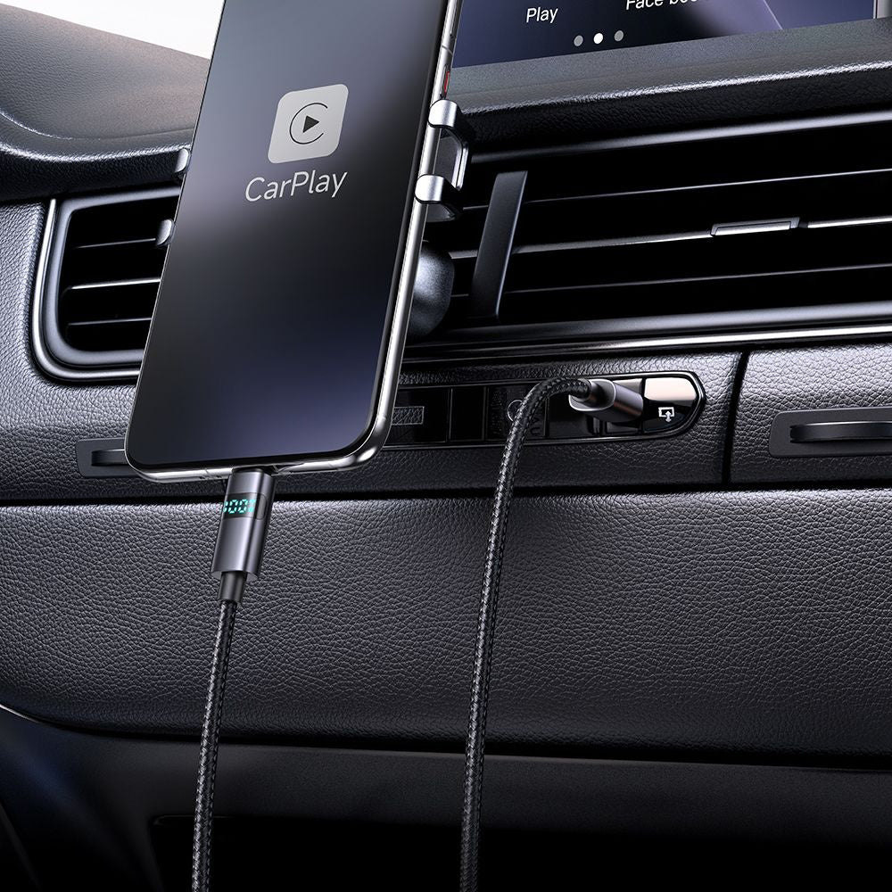 Καλώδιο Δεδομένων και Φόρτισης USB-A - USB-C McDodo CA-6520 Display, 100W, 1.2m, Μαύρο