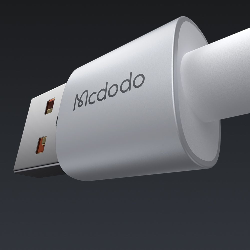 Καλώδιο Δεδομένων και Φόρτισης USB-A - USB-C McDodo CA-6892, 66W, 1.2m, Λευκό