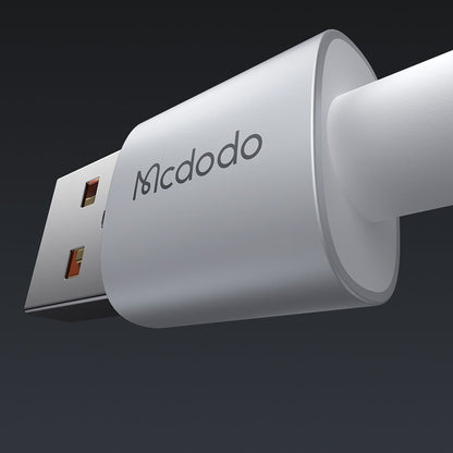 Καλώδιο Δεδομένων και Φόρτισης USB-A - USB-C McDodo CA-6892, 66W, 1.2m, Λευκό