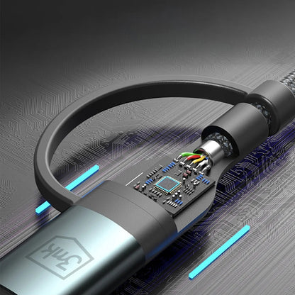 Καλώδιο Δεδομένων και Φόρτισης USB-A / USB-C - USB-C / Lightning 3MK Hyper N, 60W, 1.2m, Μαύρο