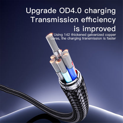 Καλώδιο Δεδομένων και Φόρτισης USB-A - USB-C Yesido CA129C, 18W, 1.2m, Μαύρο