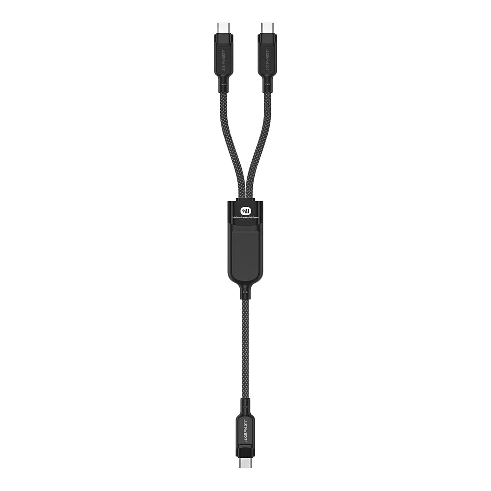 Καλώδιο Δεδομένων και Φόρτισης USB-C - 2 x USB-C Acefast C5-11, 100W, 1.2m, Μαύρο
