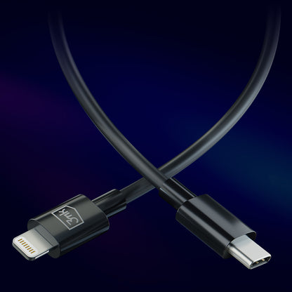 Καλώδιο Δεδομένων και Φόρτισης USB-C - Lightning 3MK Hyper, 20W, 1.2m, Λευκό