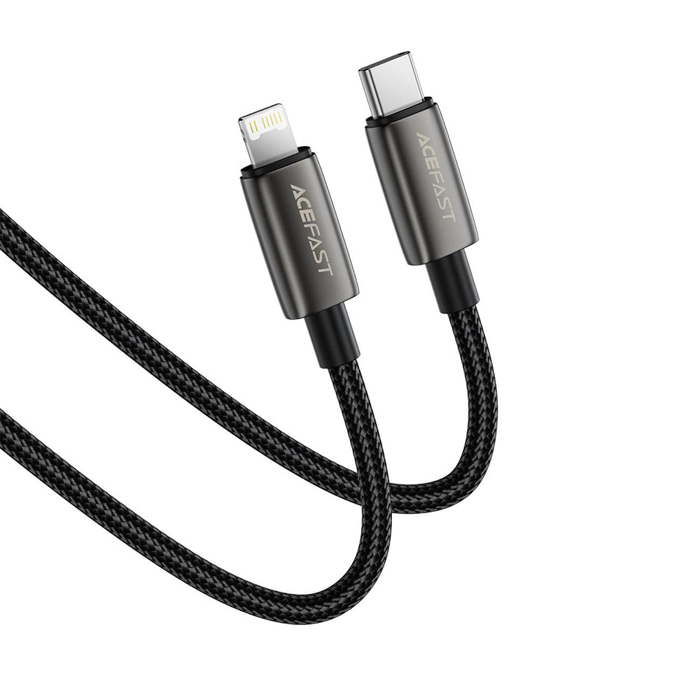 Καλώδιο Δεδομένων και Φόρτισης USB-C - Lightning Acefast C23-01, 30W, 1.2m, Μαύρο