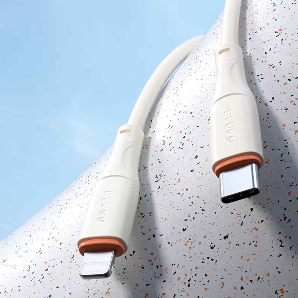 USB-C to Lightning Data and Charging Cable - Blueo Ape Legend, 20W, 1.5m, Grey