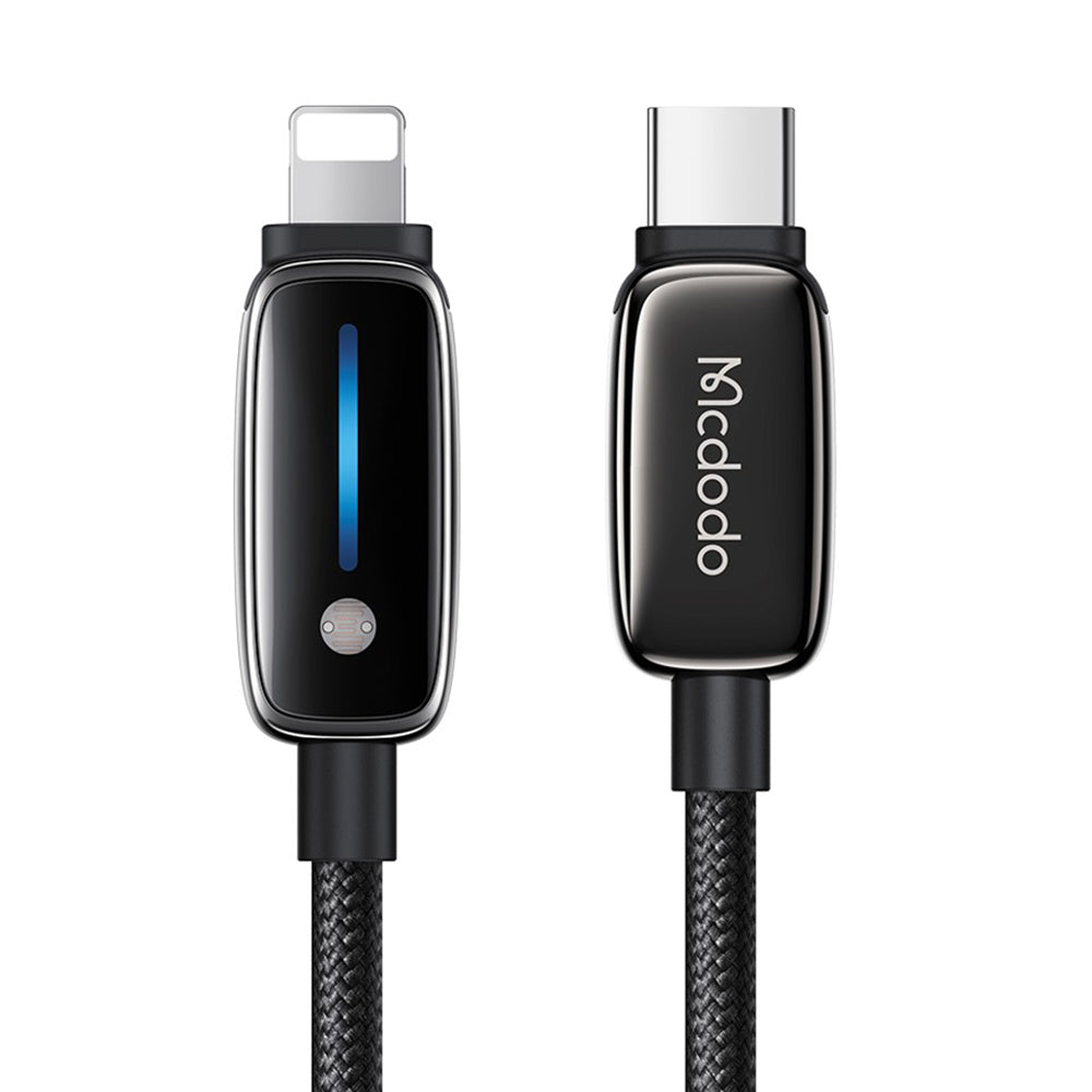 Καλώδιο Δεδομένων και Φόρτισης USB-C - Lightning McDodo CA-0050, 36W, 1.2m, Μαύρο