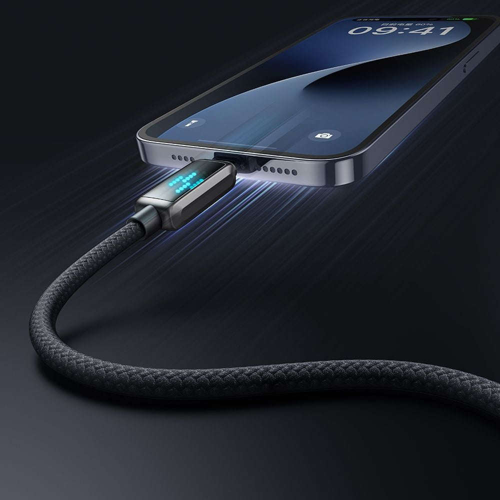 Καλώδιο Δεδομένων και Φόρτισης USB-C - Lightning McDodo CA-2630 Display, 36W, 1.2m, Μαύρο