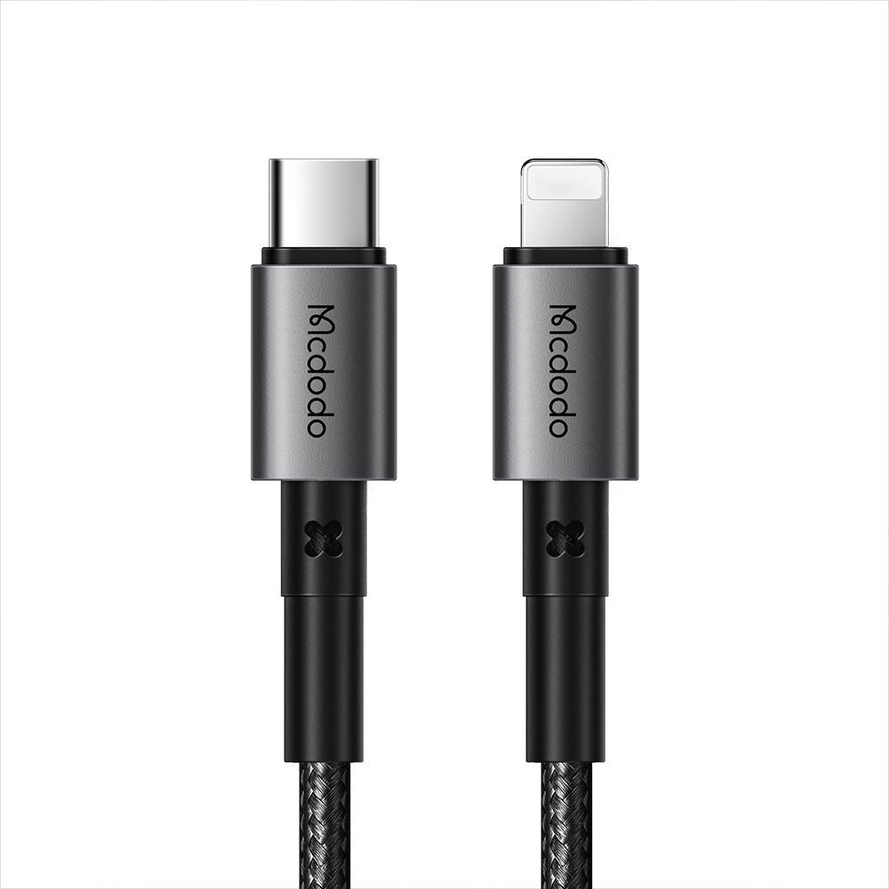 Καλώδιο Δεδομένων και Φόρτισης USB-C - Lightning McDodo CA-2850, 36W, 1.2m, Μαύρο