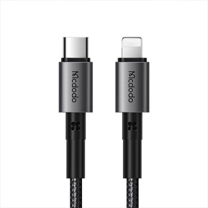 Καλώδιο Δεδομένων και Φόρτισης USB-C - Lightning McDodo CA-2850, 36W, 1.2m, Μαύρο