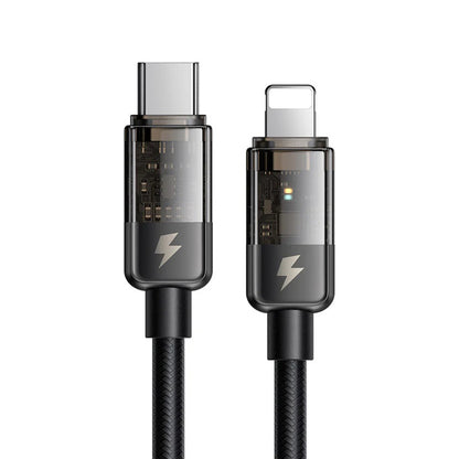 Καλώδιο Δεδομένων και Φόρτισης USB-C - Lightning McDodo CA-3160 Auto Power Off, 36W, 1.2m, Μαύρο