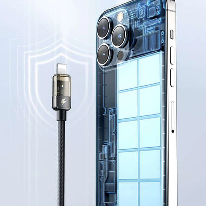 Καλώδιο Δεδομένων και Φόρτισης USB-C - Lightning McDodo CA-3160 Auto Power Off, 36W, 1.2m, Μαύρο