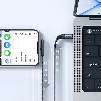 Καλώδιο Δεδομένων και Φόρτισης USB-C - Lightning McDodo CA-3350 Angled, 36W, 1.2m, Μαύρο