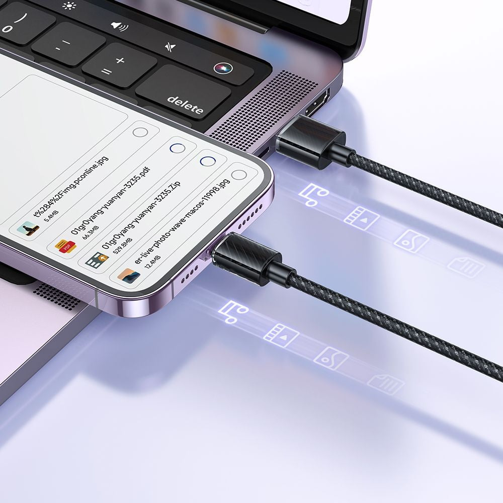 Καλώδιο Δεδομένων και Φόρτισης USB-C - Lightning McDodo CA-3640, 18W, 1.2m, Μαύρο