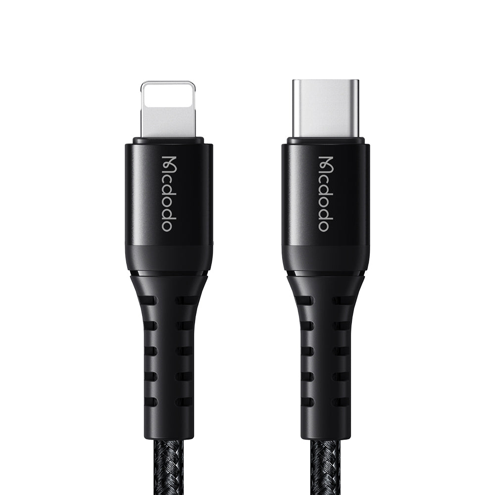 Καλώδιο Δεδομένων και Φόρτισης USB-C - Lightning McDodo CA-5631, 36W, 1m, Μαύρο