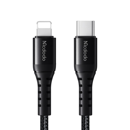 Καλώδιο Δεδομένων και Φόρτισης USB-C - Lightning McDodo CA-5631, 36W, 1m, Μαύρο