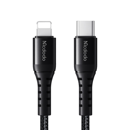 Καλώδιο Δεδομένων και Φόρτισης USB-C - Lightning McDodo CA-5631, 36W, 1m, Μαύρο