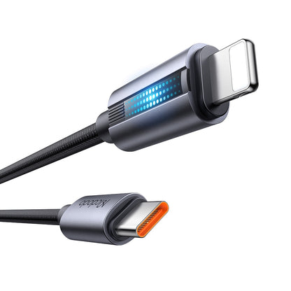 Καλώδιο Δεδομένων και Φόρτισης USB-C - Lightning McDodo CA-5710, 36W, 1.2m, Μαύρο