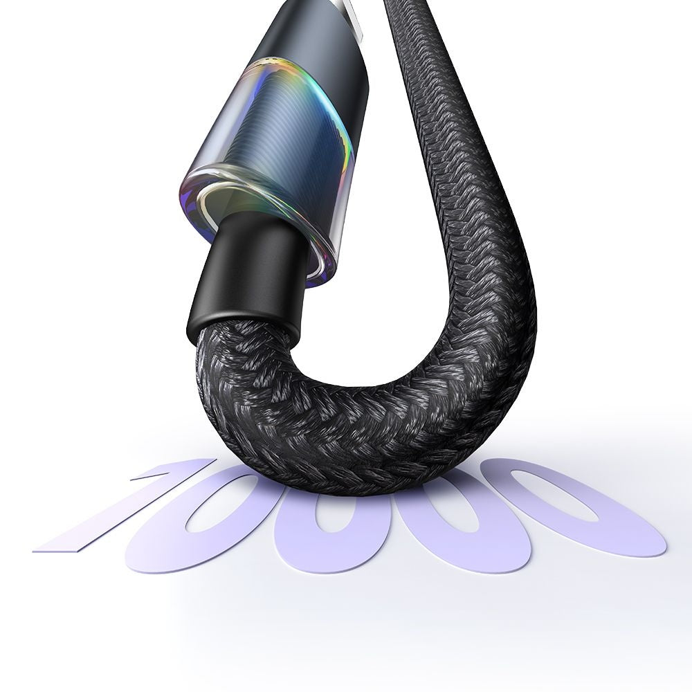 Καλώδιο Δεδομένων και Φόρτισης USB-C - Lightning McDodo CA-8190 Colorful, 36W, 1.2m, Μαύρο