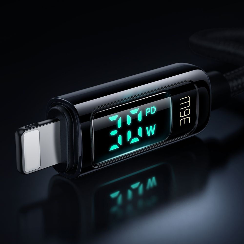 Καλώδιο Δεδομένων και Φόρτισης USB-C - Lightning McDodo CA-8810 Display, 36W, 1.2m, Μαύρο