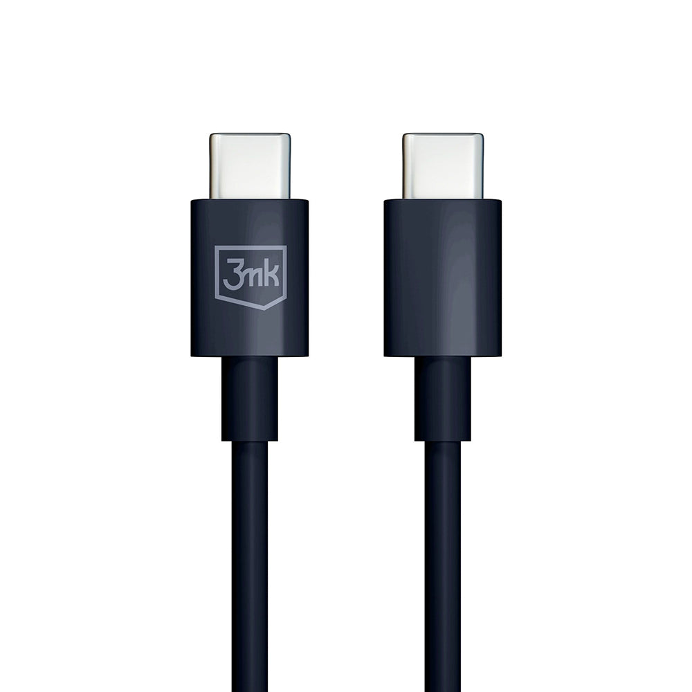 Καλώδιο Δεδομένων και Φόρτισης USB-C - USB-C 3MK Hyper, 100W, 1.2m, Μαύρο